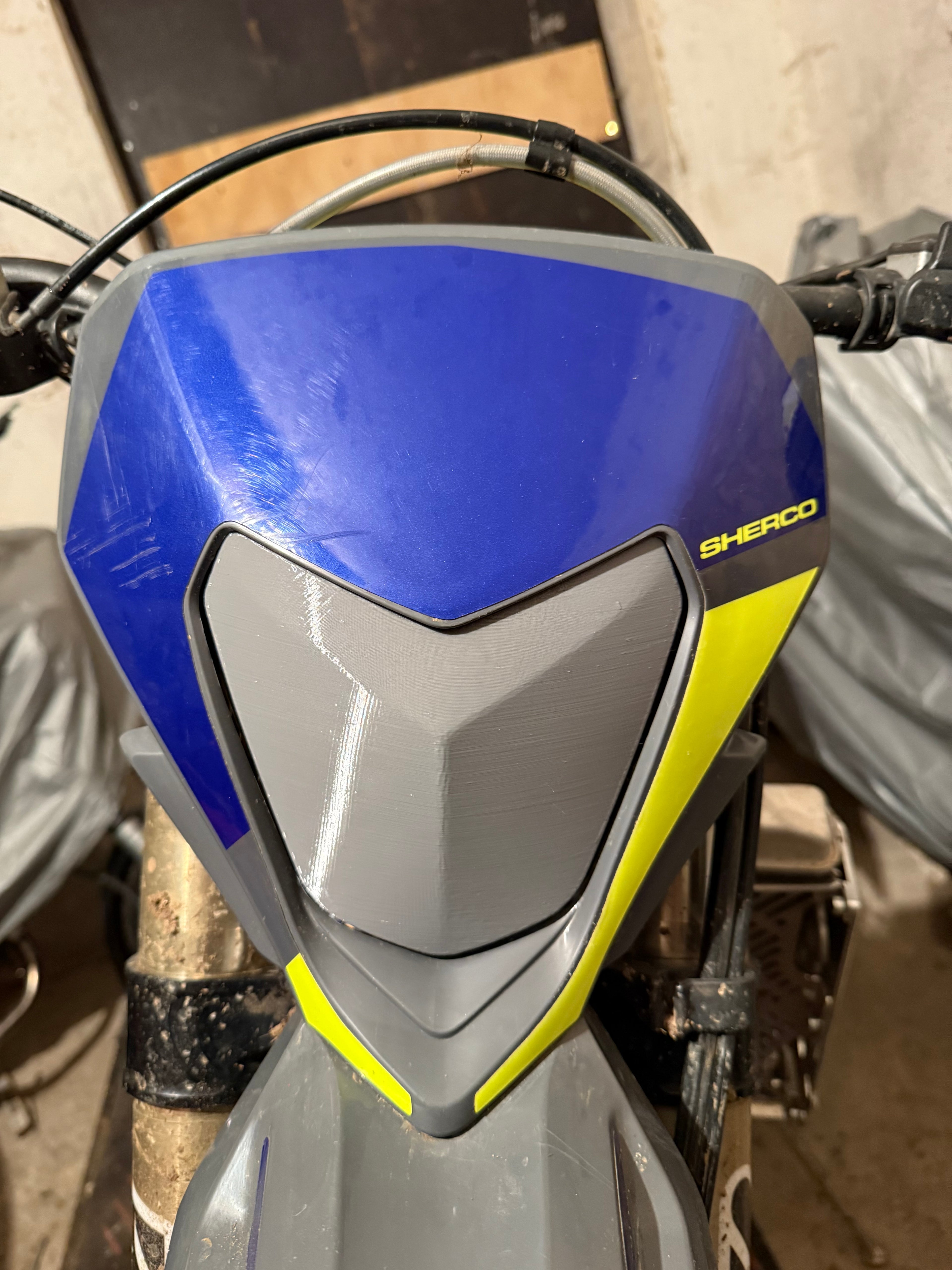 Sherco Lampenmasken Cover – 3D-gedruckt aus PETG, verschiedene Farben