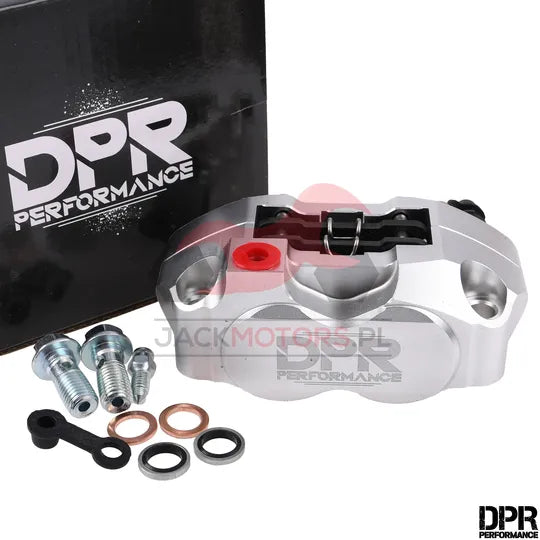 Simson CNC Bremssattel 4-Kolben Silber – DPR Performance